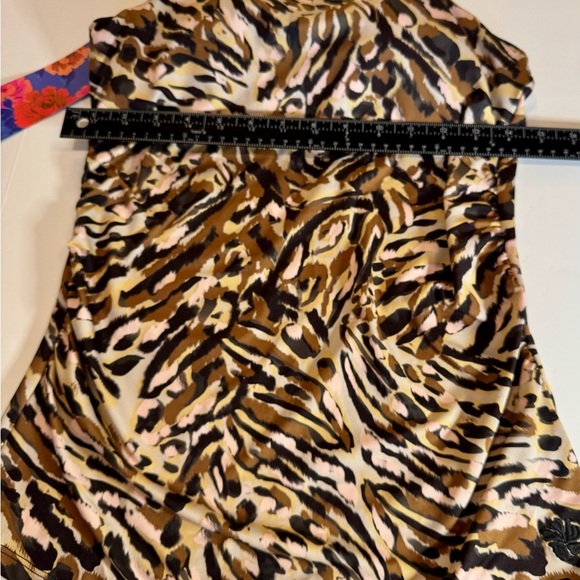 HAPARI cheetah print tankini top M - Picture 7 of 9